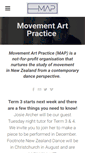 Mobile Screenshot of movementartpractice.org